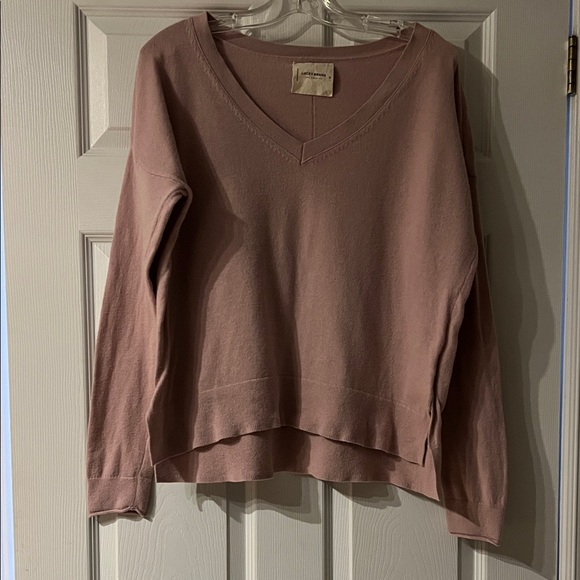 Lucky Brand Sweaters - Lucky Brand Women's V-Neck Sweater in Mauve